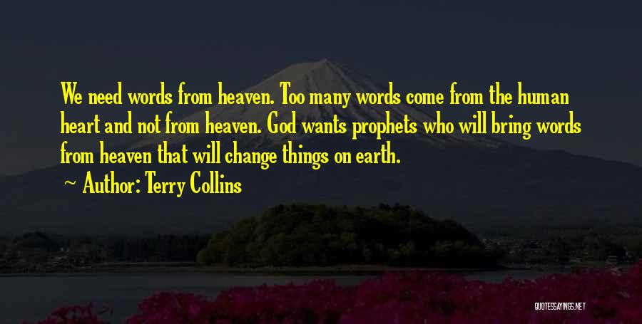 Human Heart Bible Quotes By Terry Collins