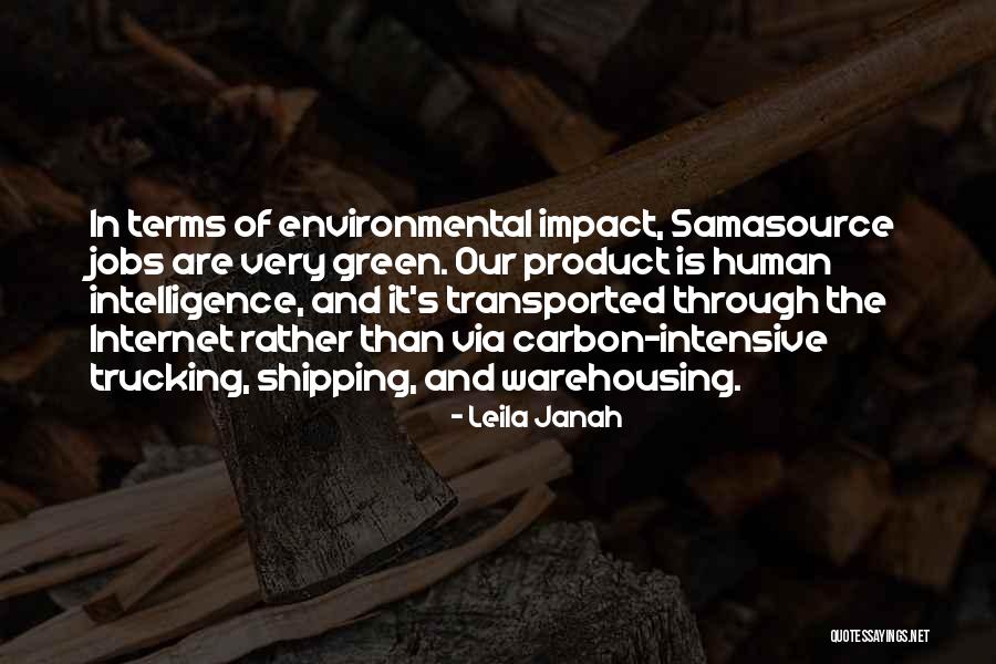 Human Impact Quotes By Leila Janah Human Impact Quotes By Leila Janah