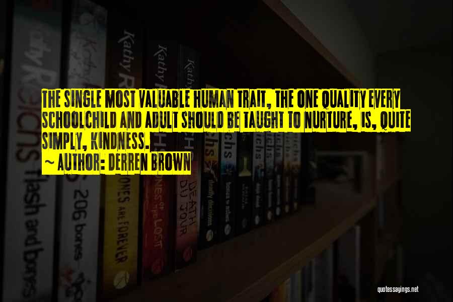 Human Kindness Quotes By Derren Brown