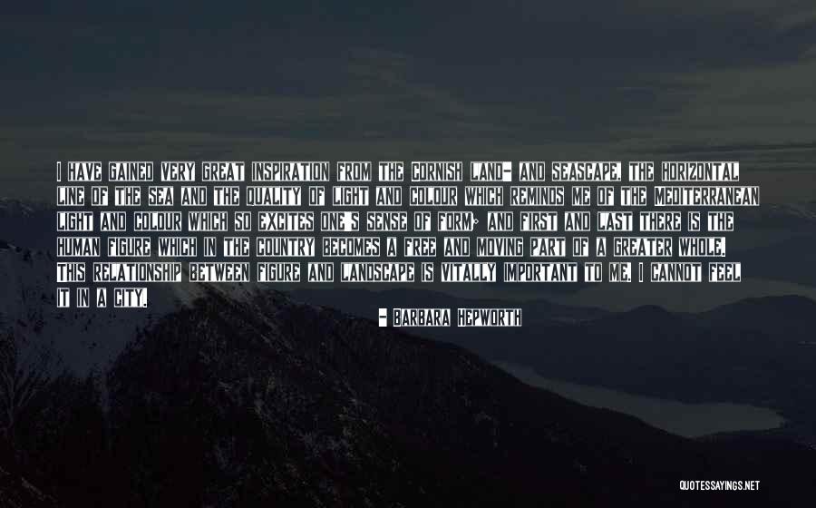 Human Landscape Quotes By Barbara Hepworth Human Landscape Quotes By Barbara Hepworth