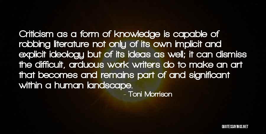 Human Landscape Quotes By Toni Morrison Human Landscape Quotes By Toni Morrison