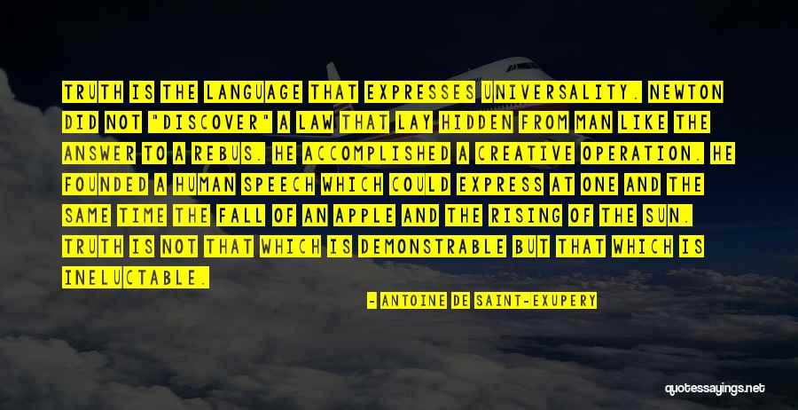 Human Language Quotes By Antoine De Saint-Exupery Human Language Quotes By Antoine De Saint-Exupery