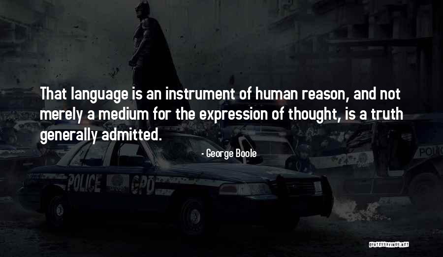 Human Language Quotes By George Boole Human Language Quotes By George Boole