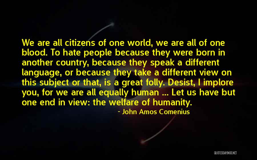 Human Language Quotes By John Amos Comenius Human Language Quotes By John Amos Comenius
