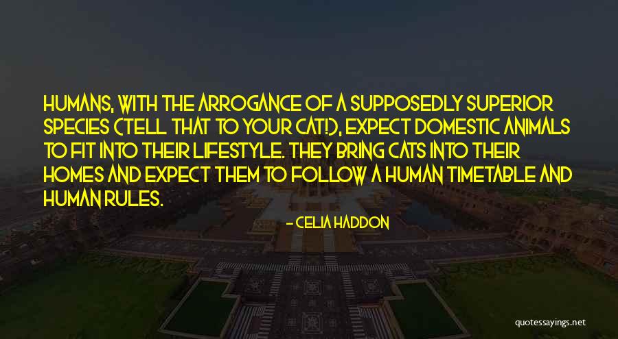 Human Lifestyle Quotes By Celia Haddon Human Lifestyle Quotes By Celia Haddon