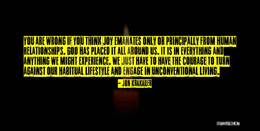 Human Lifestyle Quotes By Jon Krakauer