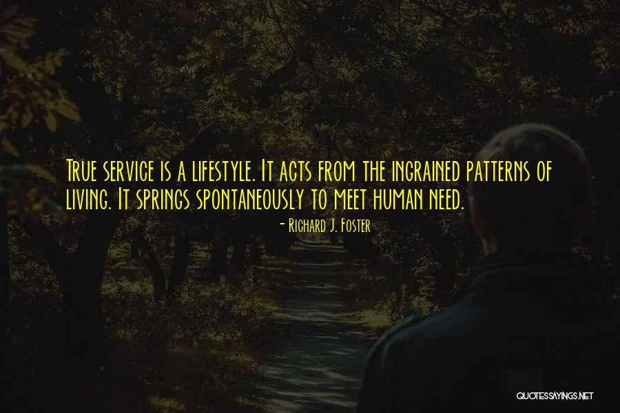 Human Lifestyle Quotes By Richard J. Foster Human Lifestyle Quotes By Richard J. Foster