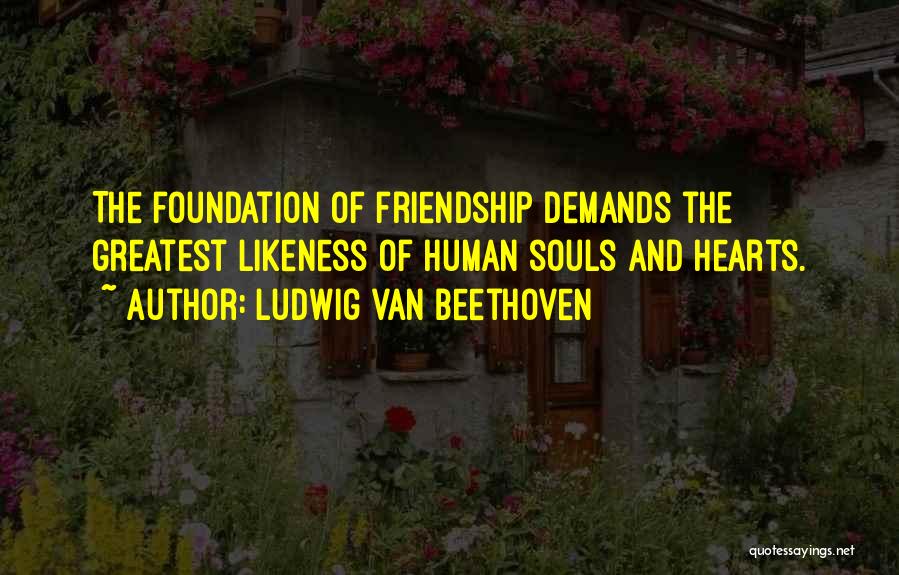 Human Likeness Quotes By Ludwig Van Beethoven