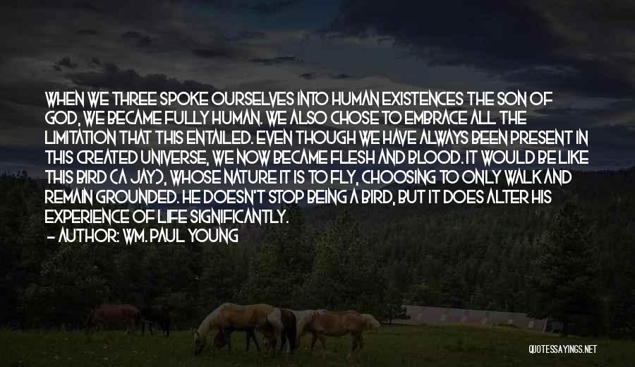 Human Limitation Quotes By Wm. Paul Young