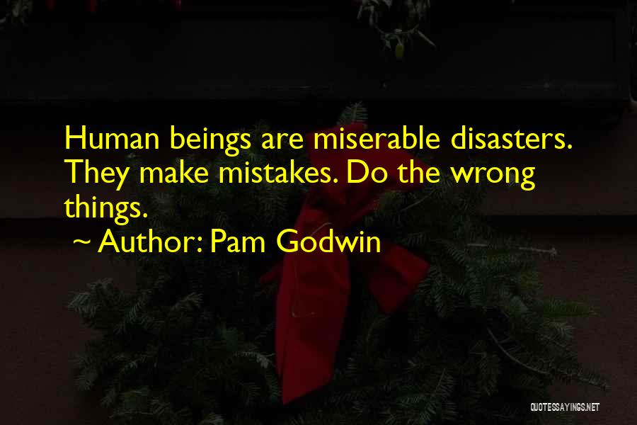 Human Make Mistakes Quotes By Pam Godwin