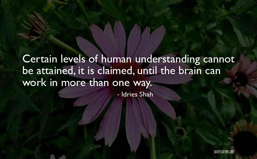 Human Mind Psychology Quotes By Idries Shah Human Mind Psychology Quotes By Idries Shah