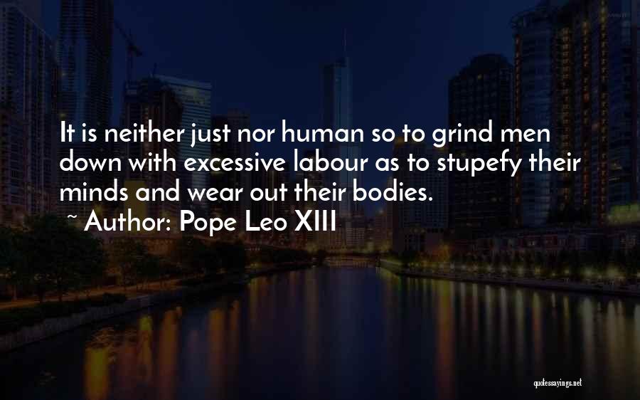 Human Minds Quotes By Pope Leo XIII