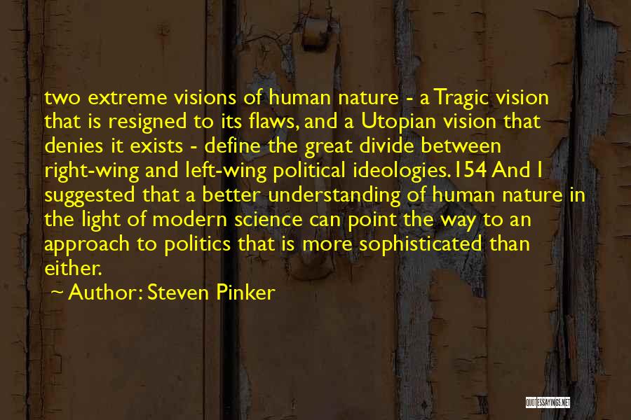 Human Nature Flaws Quotes By Steven Pinker