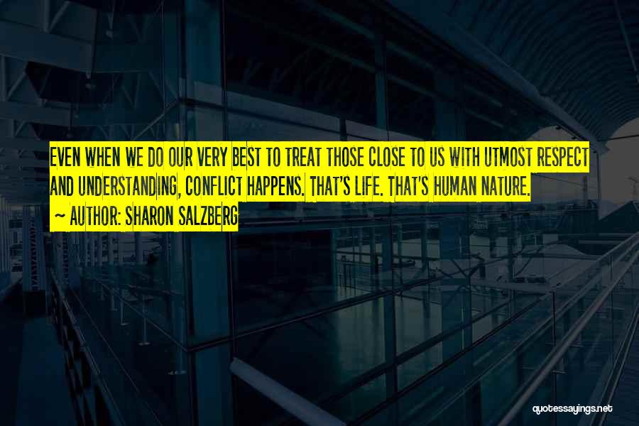 Human Nature Love Quotes By Sharon Salzberg