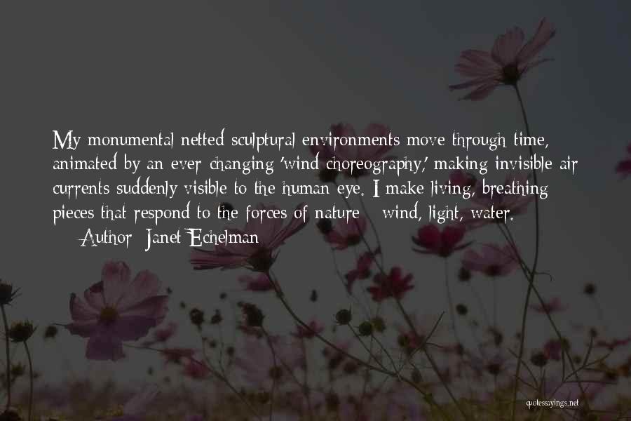 Human Nature Not Changing Quotes By Janet Echelman