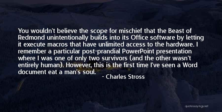 Human Office Quotes By Charles Stross Human Office Quotes By Charles Stross