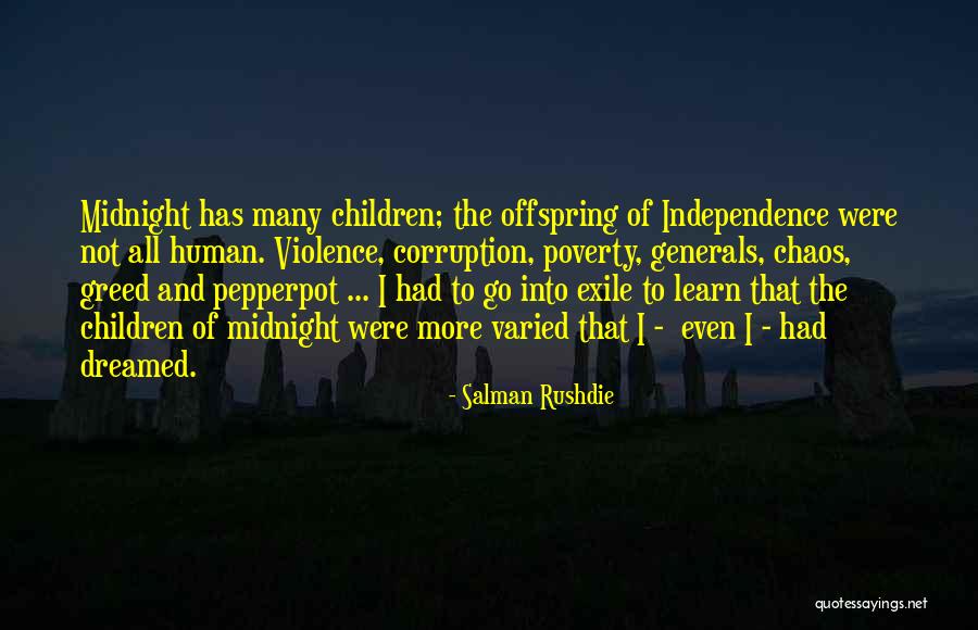 Human Offspring Quotes By Salman Rushdie Human Offspring Quotes By Salman Rushdie