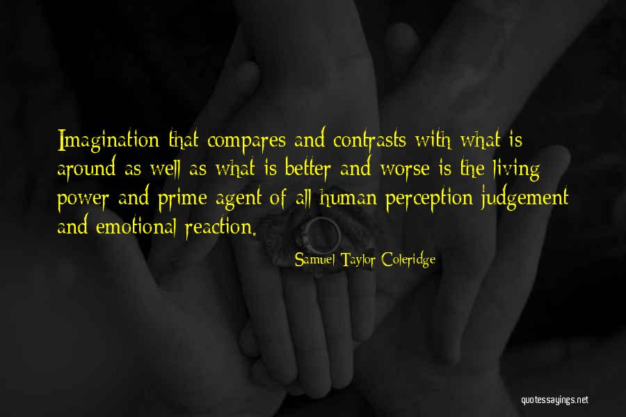 Human Perception Quotes By Samuel Taylor Coleridge