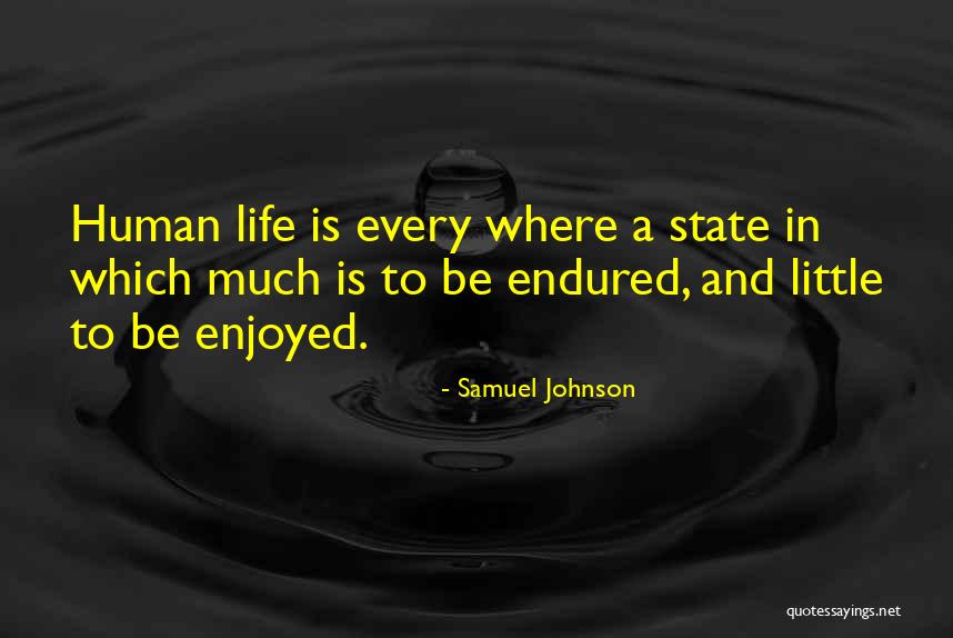 Human Pessimism Quotes By Samuel Johnson