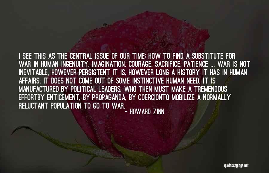 Human Population Quotes By Howard Zinn