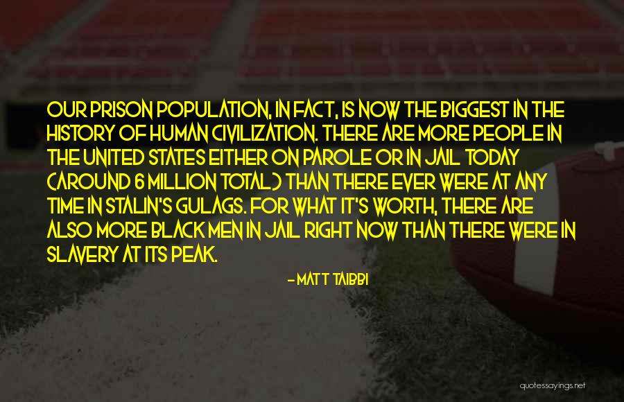 Human Population Quotes By Matt Taibbi