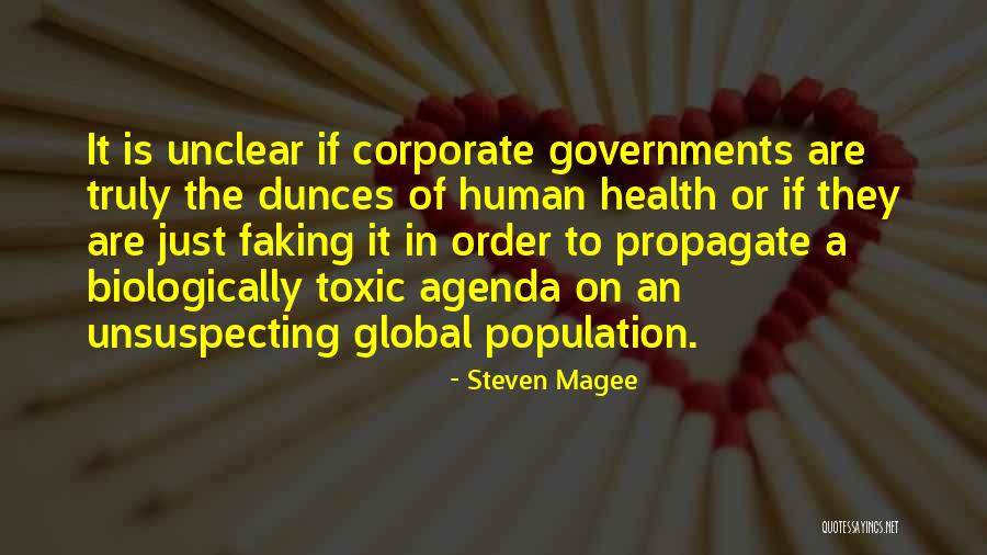 Human Population Quotes By Steven Magee Human Population Quotes By Steven Magee