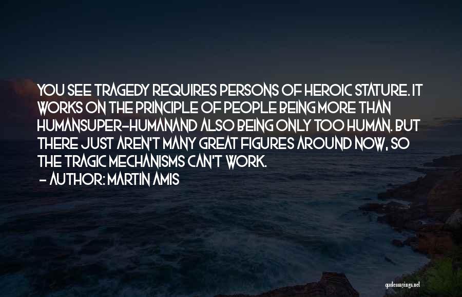 Human Principles Quotes By Martin Amis