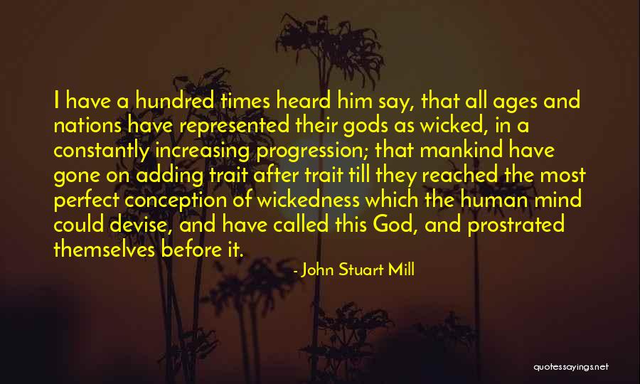Human Progression Quotes By John Stuart Mill Human Progression Quotes By John Stuart Mill