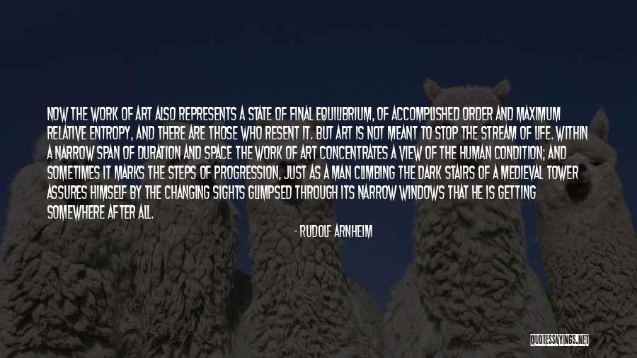 Human Progression Quotes By Rudolf Arnheim