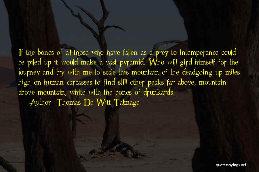 Human Pyramids Quotes By Thomas De Witt Talmage