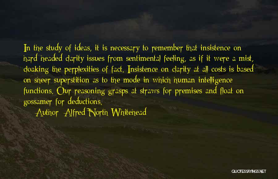 Human Reasoning Quotes By Alfred North Whitehead