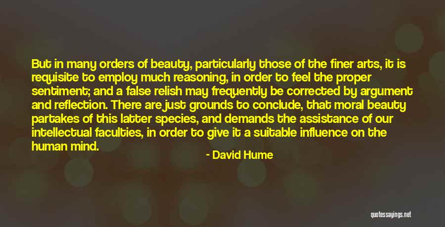 Human Reasoning Quotes By David Hume