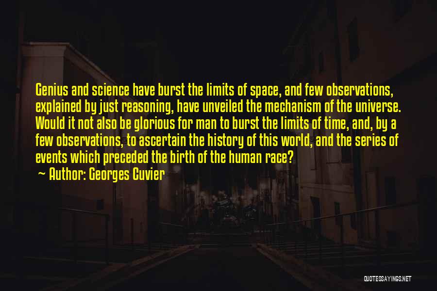 Human Reasoning Quotes By Georges Cuvier