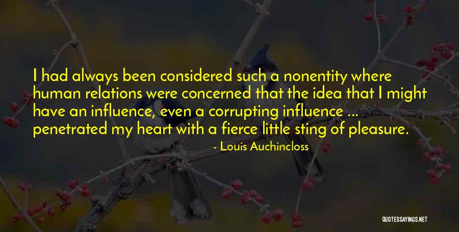 Human Relations Quotes By Louis Auchincloss