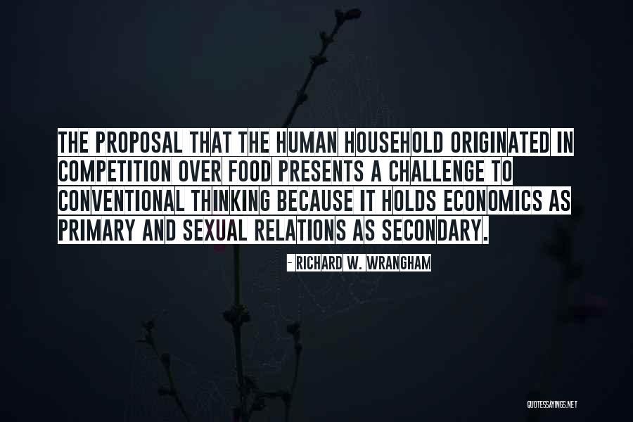 Human Relations Quotes By Richard W. Wrangham