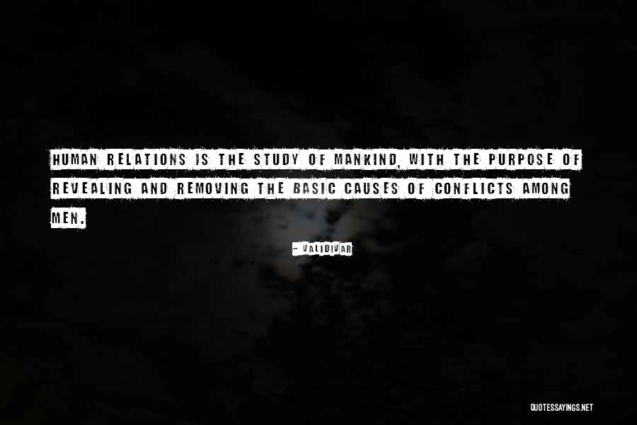 Human Relations Quotes By Validivar