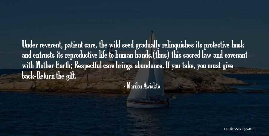 Human Reproductive Quotes By Marilou Awiakta Human Reproductive Quotes By Marilou Awiakta