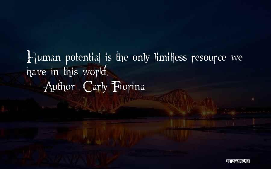 Human Resource Quotes By Carly Fiorina