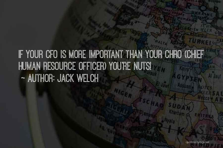 Human Resource Quotes By Jack Welch