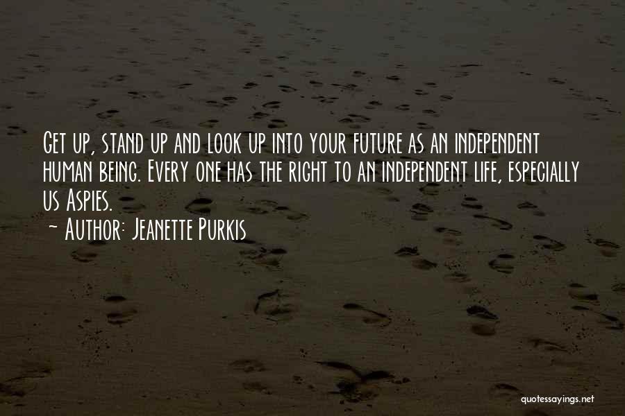 Human Right Life Quotes By Jeanette Purkis