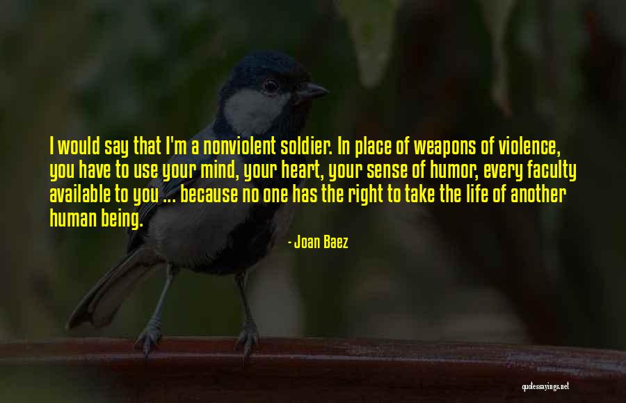 Human Right Life Quotes By Joan Baez