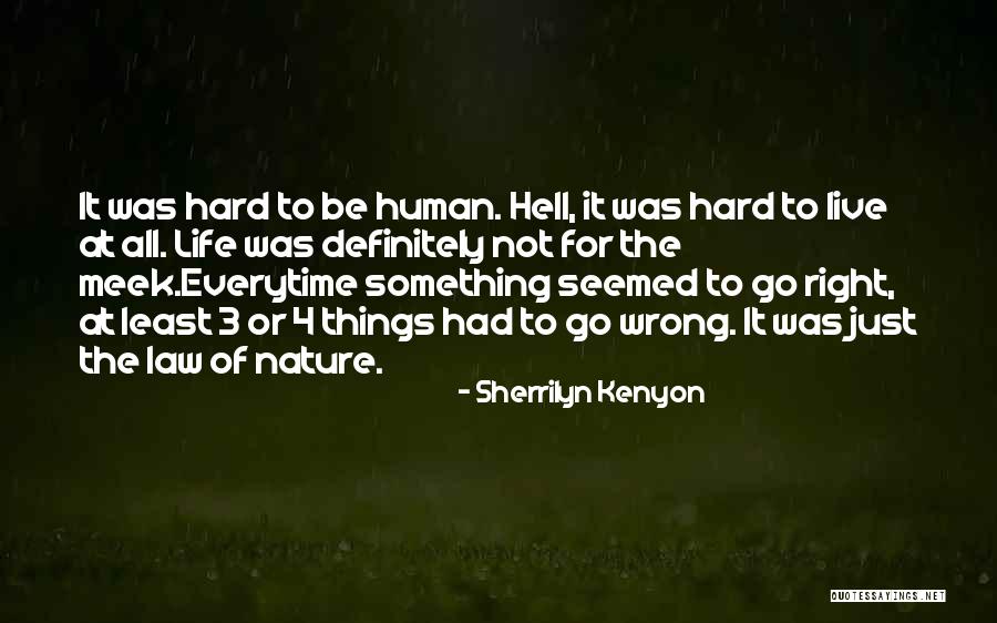 Human Right Life Quotes By Sherrilyn Kenyon