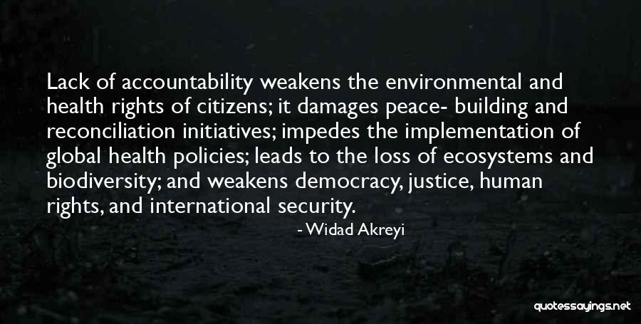 Human Rights And Health Quotes By Widad Akreyi