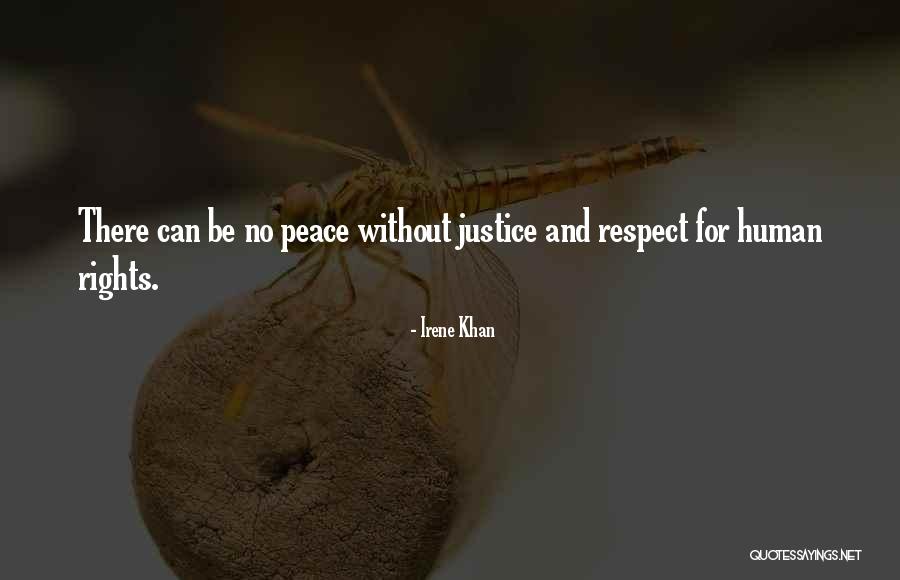Human Rights And Peace Quotes By Irene Khan