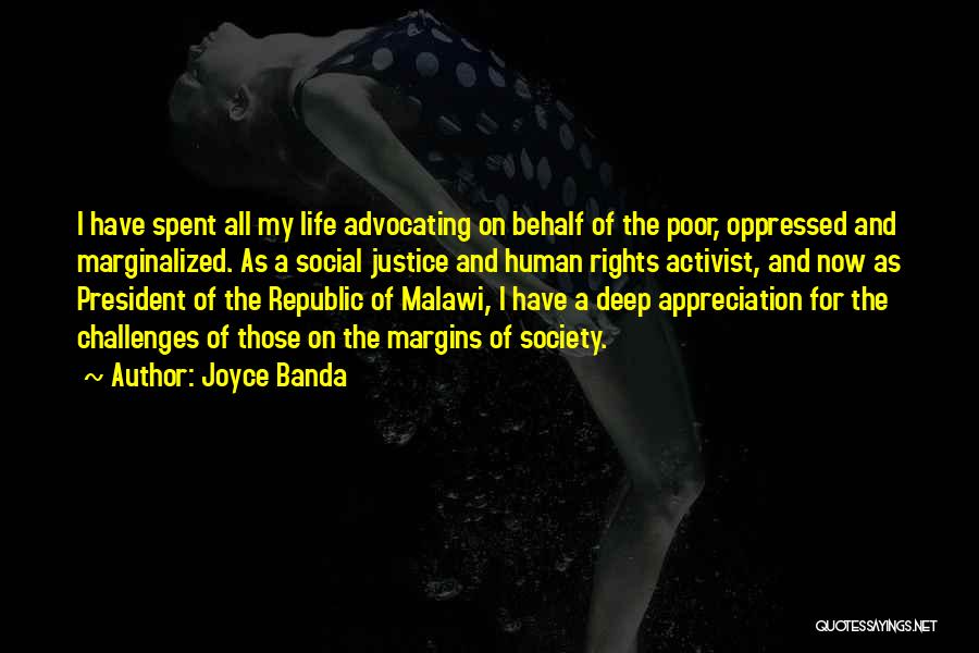 Human Rights For All Quotes By Joyce Banda