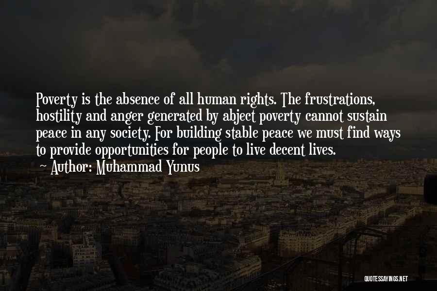 Human Rights For All Quotes By Muhammad Yunus