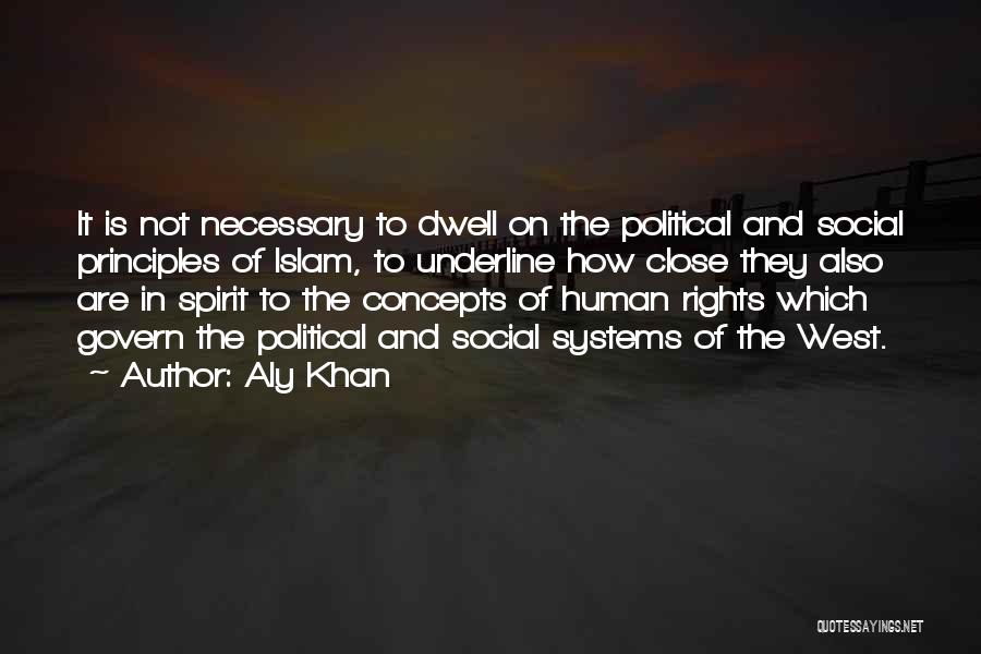 Human Rights In Islam Quotes By Aly Khan