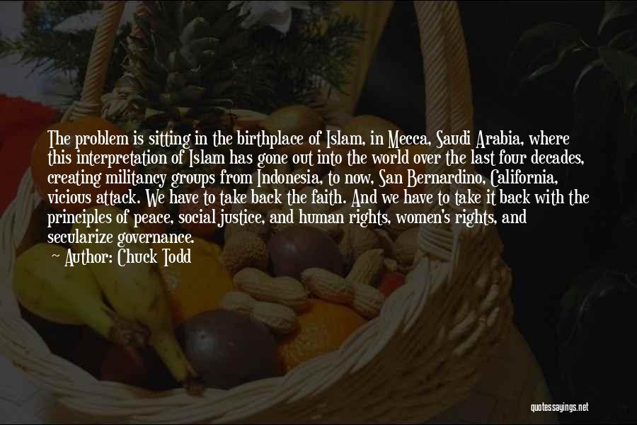 Human Rights In Islam Quotes By Chuck Todd