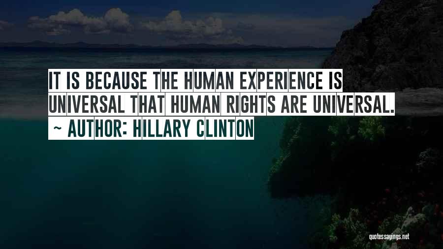 Human Rights Quotes By Hillary Clinton