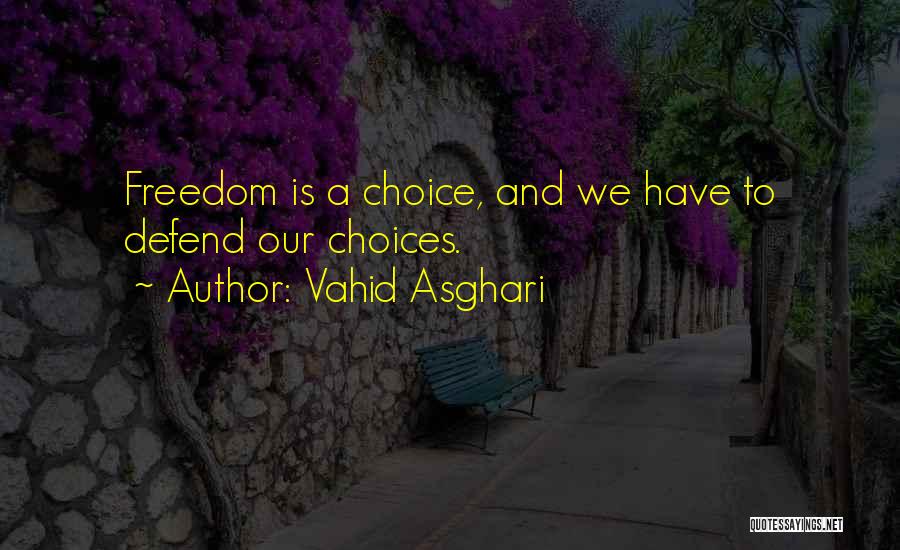 Human Rights Quotes By Vahid Asghari
